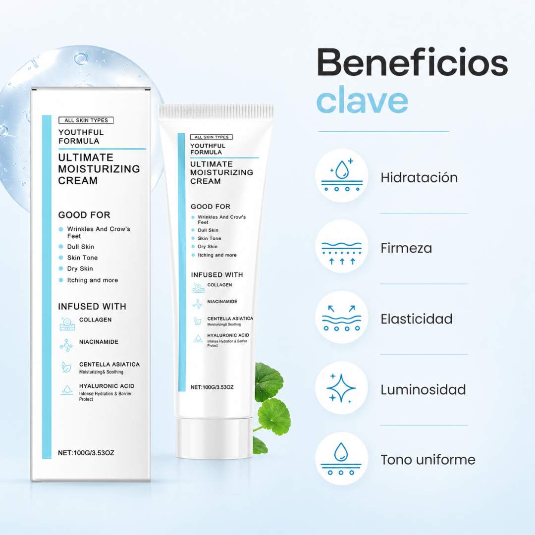 Crema Hidratante con Centella Asiática y Niacinamida