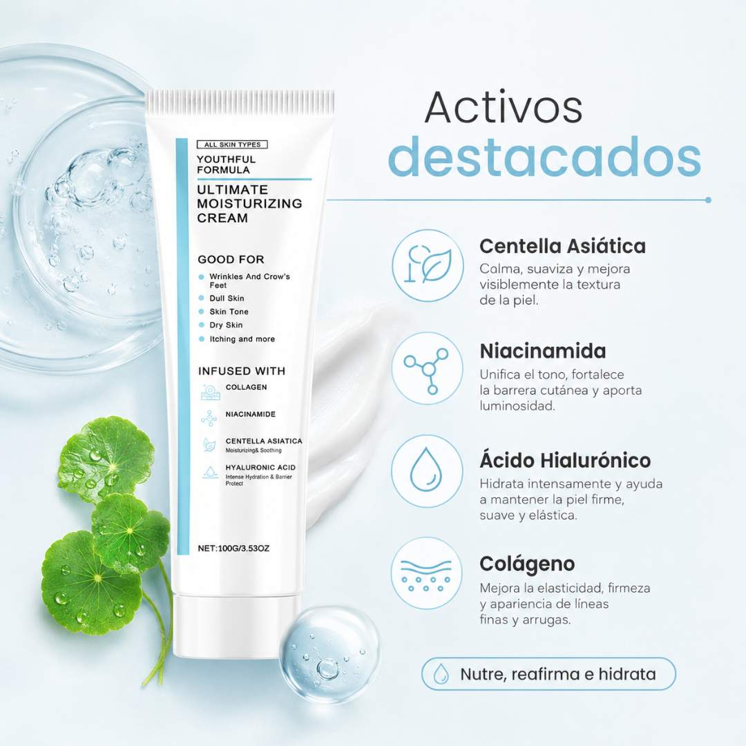 Crema Hidratante con Centella Asiática y Niacinamida