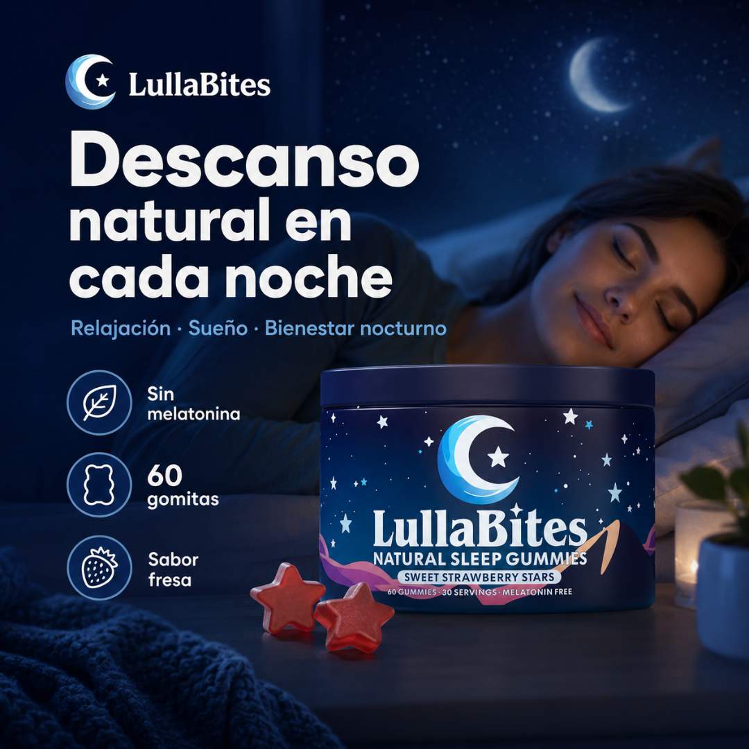 LullaBites - Gomitas naturales para dormir