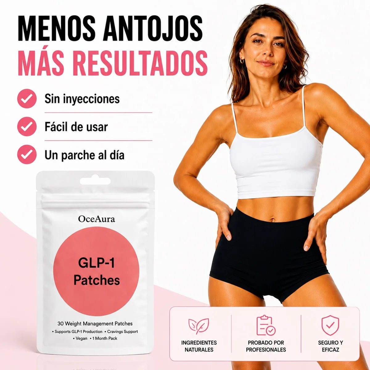 PARCHES GLP-1 ¡Tendencia mundial para el control de peso! 🌿