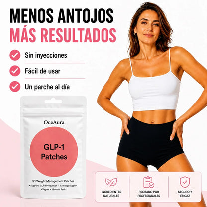 PARCHES GLP-1 ¡Tendencia mundial para el control de peso! 🌿